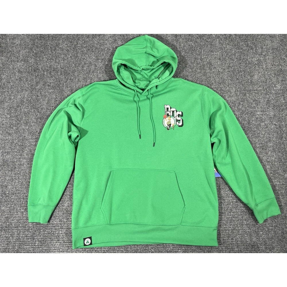 Boston Celtics Ultra Game Green Pullover Hoodie Sweatshirt XXL NWT